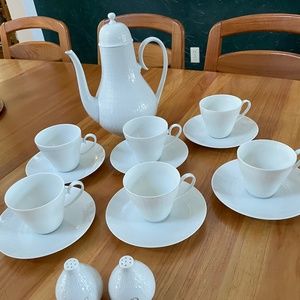 Mid-century Rosenthal Romanze Coffee set for 6